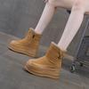 New Thick-soled Snow Boots, Thick-soled Insole Height-increasing Ankle Boots, Casual Women's Shoes