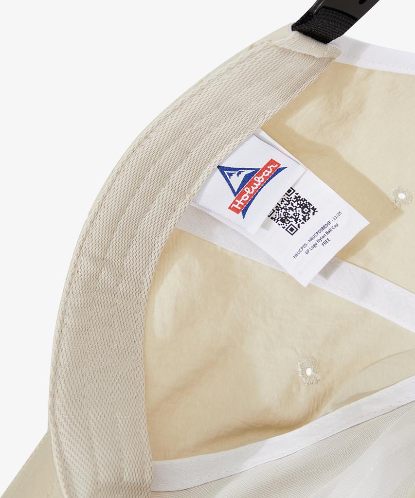 Holluba 6P Logo Nylon Cap Beige