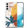 Abstract Women Face Line Phone Case For Samsung Galaxy S26 Ultra S23 S24 S25 Edge S20 FE S21 S22 Plus Soft Print Shell Cover Fun