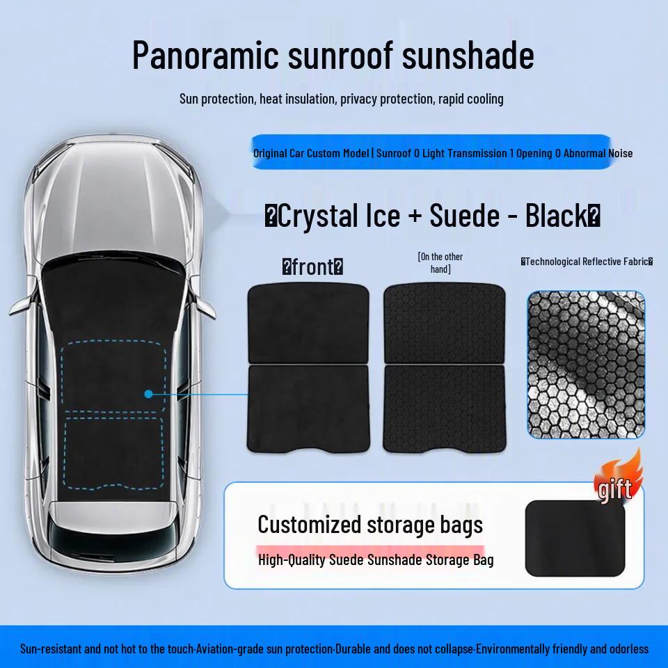 Sunroof Sunshade for 26 YU7 Models – Standard Edition, Car Roof Canopy, Sun Protection & Heat Insulation