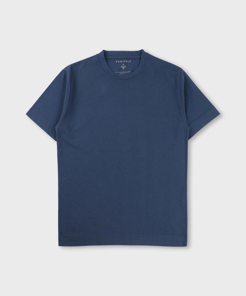 PANICALE Basic Round Cotton T-Shirt 2 Colors