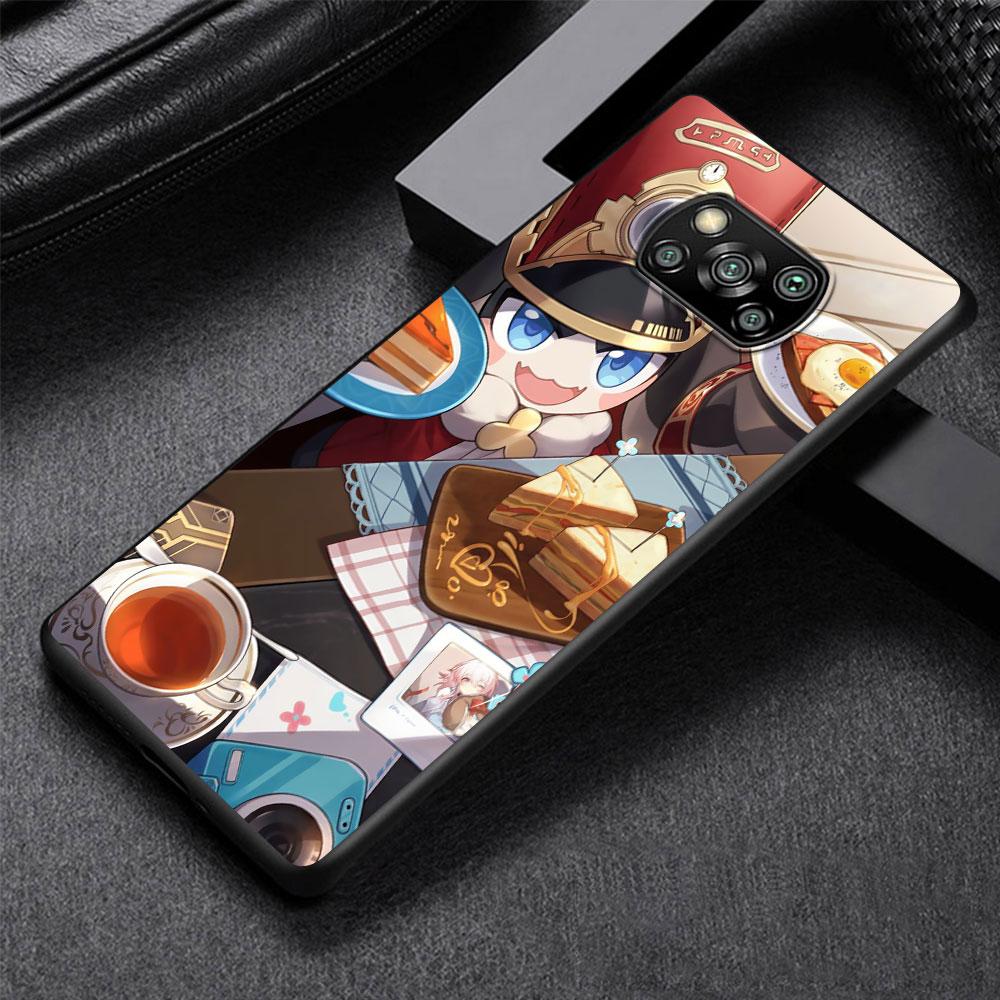 Star Rail Cute Cover for Xiaomi Poco X3 NFC X5 F3 M5s M4 M3 M2 Pro Case Black TPU Mobile Phone Bag Soft Bumper