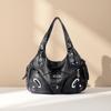 Trendy Women's European & American Large Capacity Shoulder Handbag