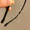 Pentagram Hairband Hollow Pentagram Star Hair Hoop Cool Star Headband  Festive