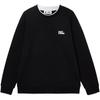 JACK&JONES Men's Autumn Faux Two-Piece Embroidered Sweatshirt