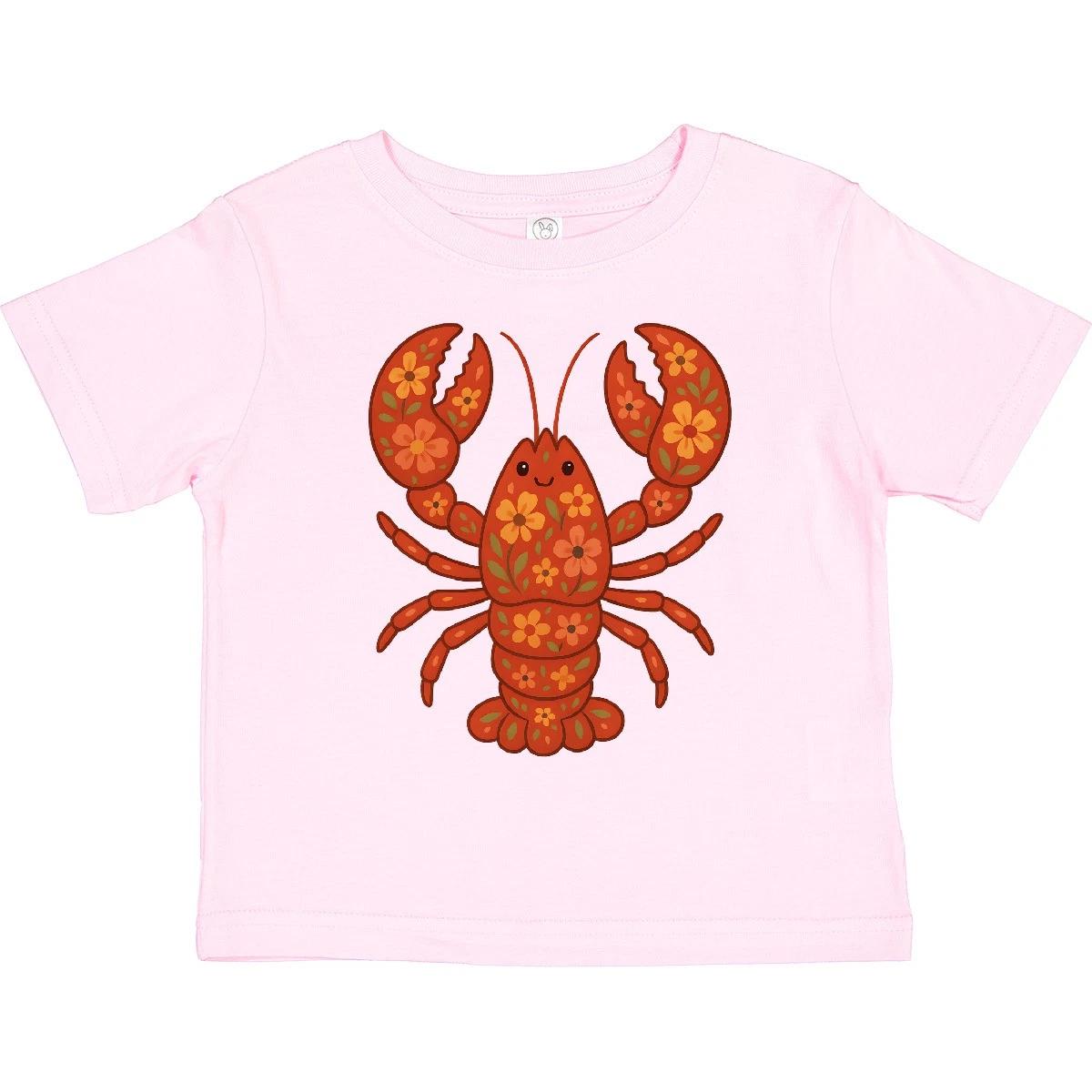 

Inktastic Lobster Cute Vacation Toddler kids boys T-Shirt Maritime Ocean Sea Souvenir Kid 120