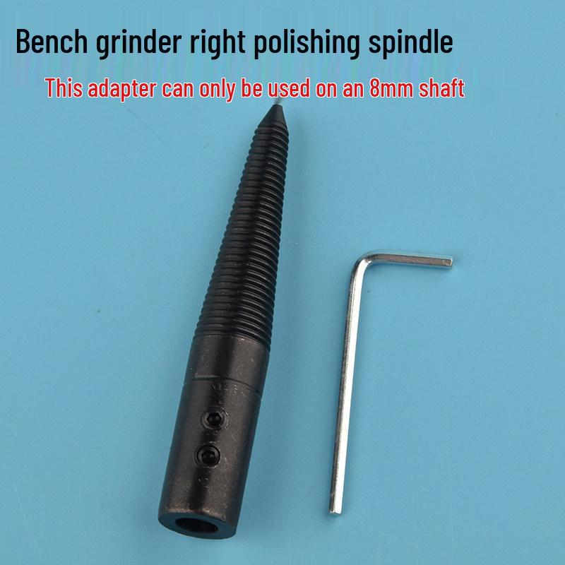 Electric Drill Chuck & Jade Stone Grinder Accessories: Polishing Shaft, Cutting Wheel, Pointed Shaft for Bench Grinder
