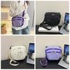 Sports Nylon Shoulder Bag Solid Color Mobile Phone Pack Harajuku Casual Crossbody Bag  Outdoor