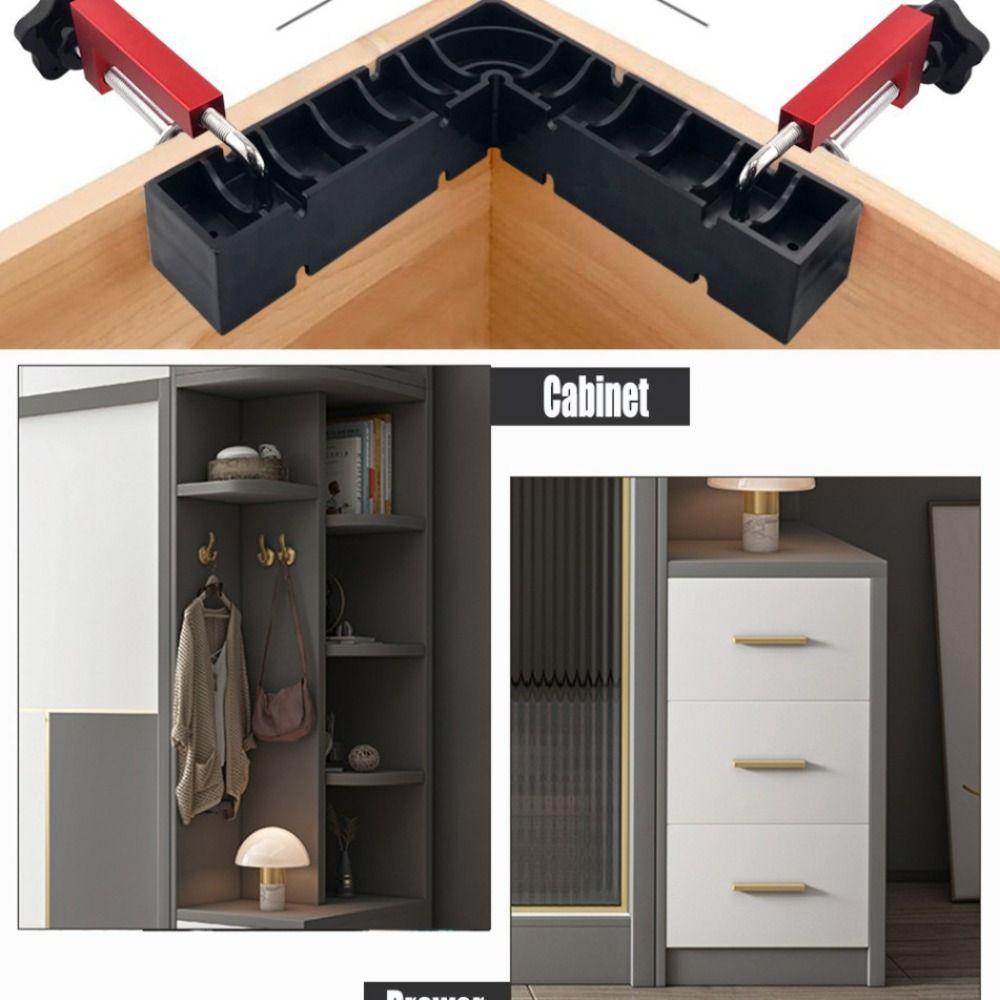 Precision Right Angle Clip Multi-Functional Angle Locator Block Wood Clamp Set  Woodworking Project