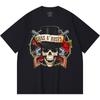 T-shirt Heavy Metal 230 g/m² 100% Bawełna Z Nadrukiem Zespołu Rockowego Popularnej Muzyki Unisex Ciężki Bawełniany T-shirt