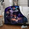 1pc Addams Family Wednesday5 Blanket, Gift, for Men and Women, Soft Blanket, Good for Sofa Bed Couch Travel, Lightweight Flannel Blanket