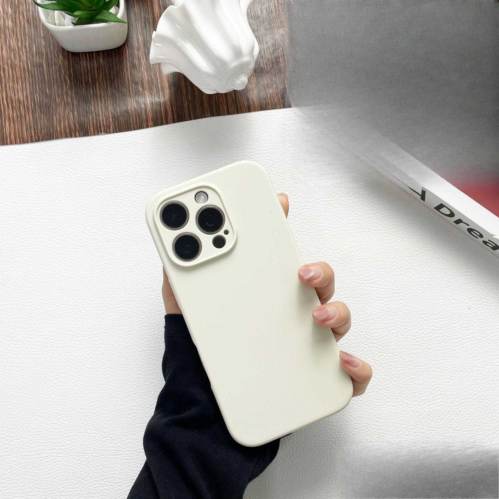

Высококачественный чехол для мобильного телефона из жидкого силикона Iphone16promax/15/14 Apple 13 Чехол с полной защитой от падений iphone16 (6.1 inch)