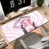 S-Super Sonico Mouse Pads Offices Gamer Accessories Stitched Edge Extended Playmats Gamers Aesthetics Rubber Non-slip Table Pads