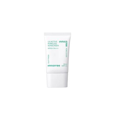 Protector solar antiporos activo contra los rayos ultravioleta SPF50+ PA++++ 50 ml
