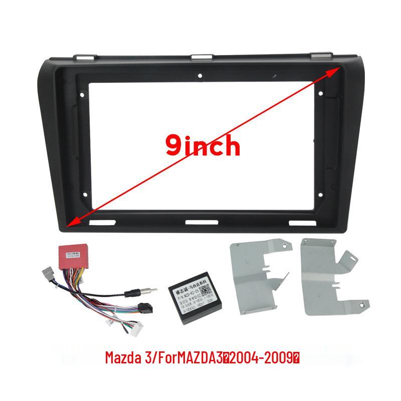 

Мазда 3 (04-09) Мультимедийное устройство Android с большим экраном, переменной рамкой и проводкой 26.4*23.4*14.1