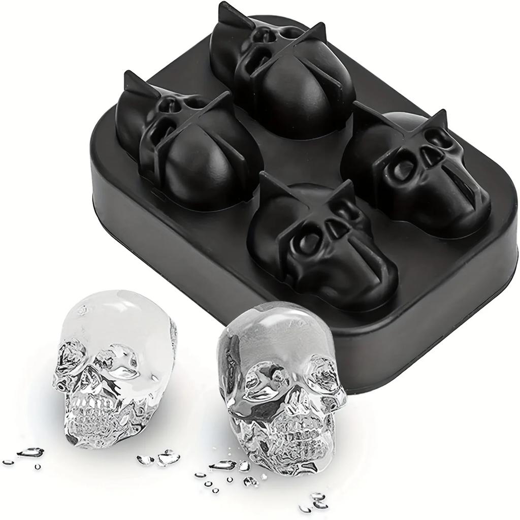 Diamond Rose Gun ETC. Shaped Ice Cube Mold Food Grade Silicone Square Ice Cube Maker Tray High Quality Mold For Bar Making Drink