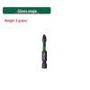 High Hardness S2 Magnetic Impact-Resistant Non-Slip Phillips Screwdriver Bit for Electric Drills