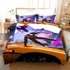 Bedding Three-Piece Set 3D Digital Cartoon Animation Microfiber Duvet Set