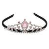 Moderna Para Tiara Adornada con Cristales Perfecta para Ocasiones Especiales