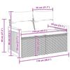 Garden Sofa Set with Cushions 8 pcs Beige and Light Grey