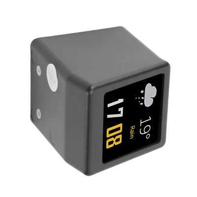 Mini Digital Clock 1.54in Screen LED Intelligent Dynamic Weather Temperature Humidity Display 240x240 Pixel