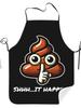 Funny Poop Apron Cook Restaurant2D Print Design