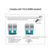 Shengwei CAT6 Shielded RJ45 Connectors (50-Pack)