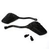 Livrare gratuită Scooter universal pentru motociclete Modificare oglinzi laterale din spate Skull Craw Shadow Pereche de oglinzi retrovizoare 8mm