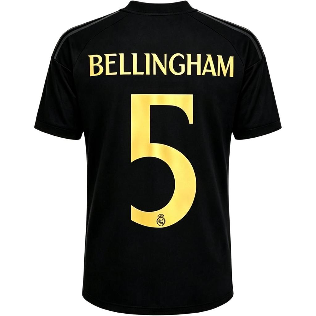 Adidas Real Madrid Soccer Jersey Men's Black IQ4923