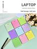 Strong Adhesive Sticky Notes, College Student Version Label Stickers, N-Times Paste Note Paper, Small Pocket Memo Pads
