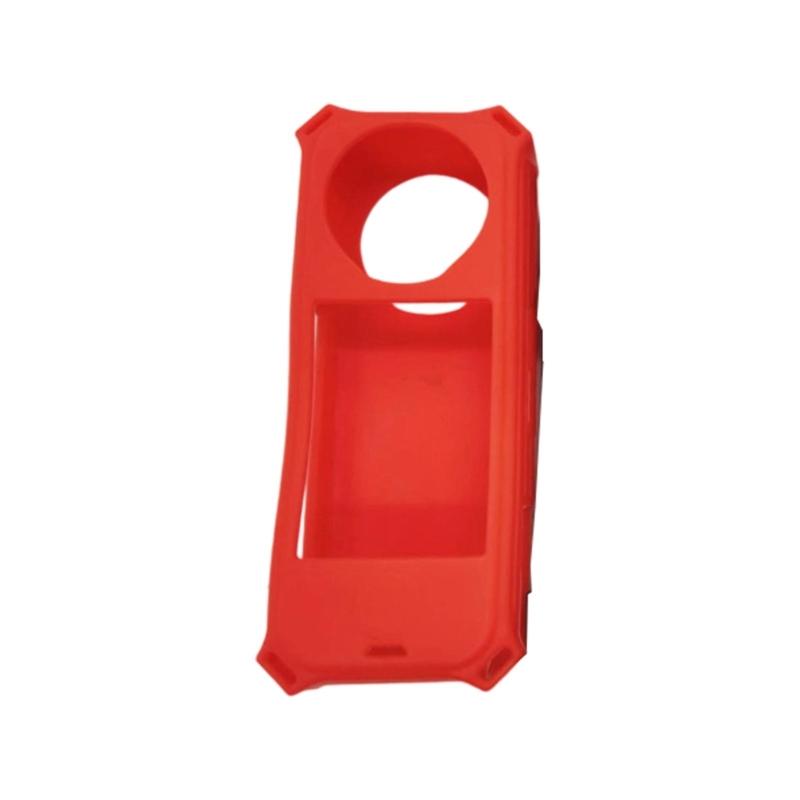 

Slimly Silicone Case For X5 Camera Protective Cover with Portable Carrying Rope Dustproof Protective Layer Lens Cover красный