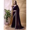 Premium Purple Silk Saree with Matching Blouse – Royal Traditional Elegance