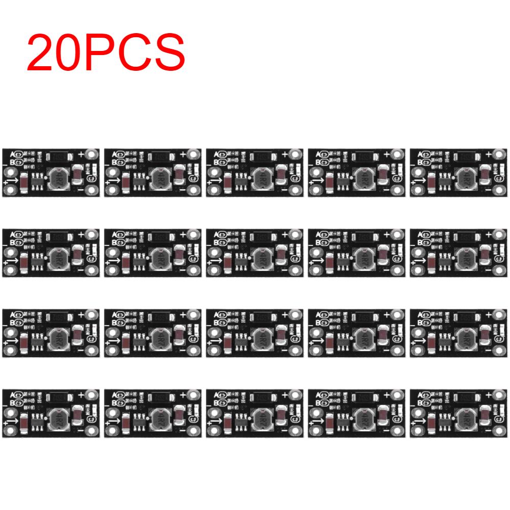 20pcs 3.7V To 12V Mini DC Boost Converter Board Output 5V/8V/9V/12V DC Step Up Module Lith-Battery Boost Voltage Boost Module