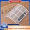 Midea Wall-Mounted 1-1.5HP Air Conditioner Filter: Dustproof, Universal Fit.