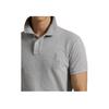 Polo Ralph Lauren SS24 Logo Embroidered Print Short Sleeve Mesh Polo Shirt Men Polo Shirts Gray MNPOKNI1N823156-020