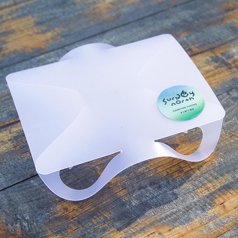 Small Light Weight Folding Table Space-Saving Camping Desk Tray for Balconies Patios Garden Outdoor Activity