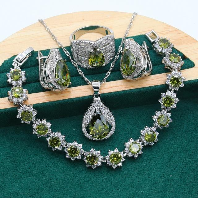 

Женский свадебный комплект ювелирных изделий для званого ужина, роскошный комплект ювелирных изделий высшего качества 10 yards