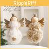 Christmas Angel Girl Plush Ornament With Cute Cartoon Design For Holiday Decor
