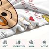 1PC Anpanman Print Flannel Blanket, High quality All Seasons, Home Decor, Warmth and Comfort, Perfect for Christmas Gifts