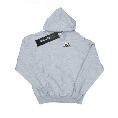 Mens Logo Badge Hoodie
