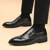 New Designer Mens Genuine Leather Shoes Trend Luxury Brand Business Pointed Toe Leather Shoes Casual Shoes Leather Men's Loafers