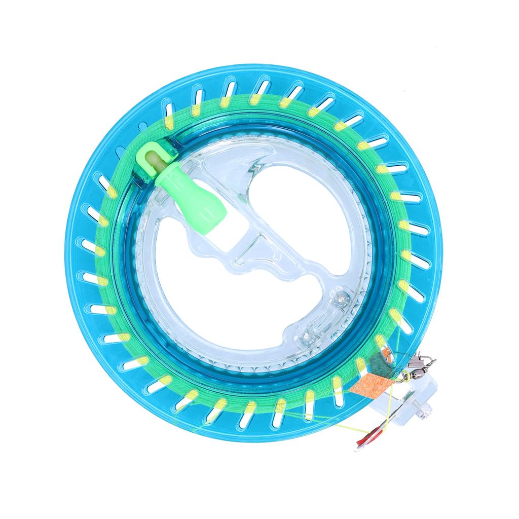 Outdoor Kite Flying Line Winder String Winding Handle Reel Grip 16CM Wheel with 100M Line