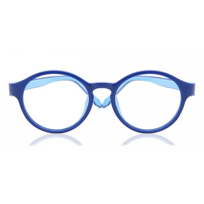 Full Rim Round Blue Smartbuy Kids Mel K8a Fashion Kids Eyeglasses