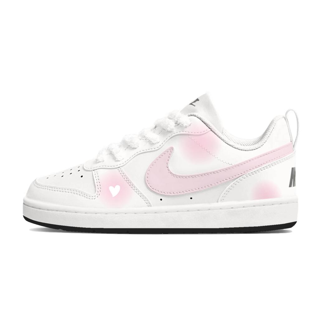 Nike Court Borough Secret Love Planner Low top Skateboard Shoes Women's DV5456-104(Team1121-)