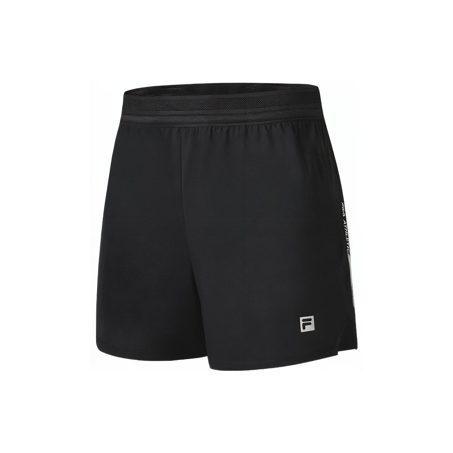 

FILA Athletics Simple Basic Solid Color Fitness Running Woven Casual Shorts Men Shorts A11M242801F-BK M