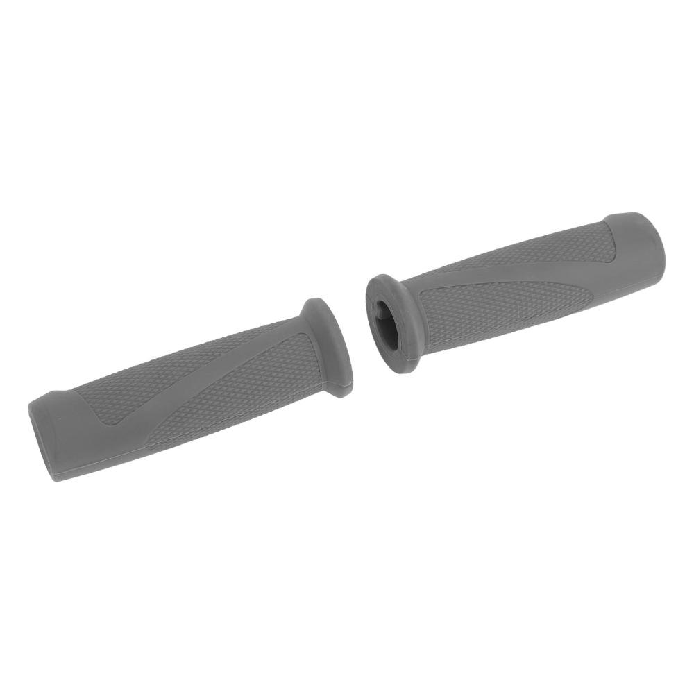 1 Pair Grey Handle Bar Grip Cover Silicone Handlebar Cover for Ninebot F30 F40 Skateboard Use