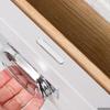 Cabinet Door Bumper Strip Clear Silicone Anti-Slip Self Adhesive Protection for Furniture Desk Wall Edges Cabinet Bumpers Clear
