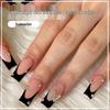 European & American Cross-border Flash Diamond Wearable Nail Patches - Light Luxury Manicure Removable Nail Pieces
