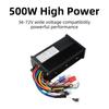 Controller Motore Brushless a Onda Sinusoidale per E-bike 500W 30A 36V/48V/60V/72V per E-Mountain Bike Scooter