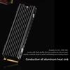 M.2 2280 SSD Cooler NVME NGFF Heat Cooler Radiator Aluminum Alloy Heat-resistance with Thermal Silicone Pad for PS5 Game Console